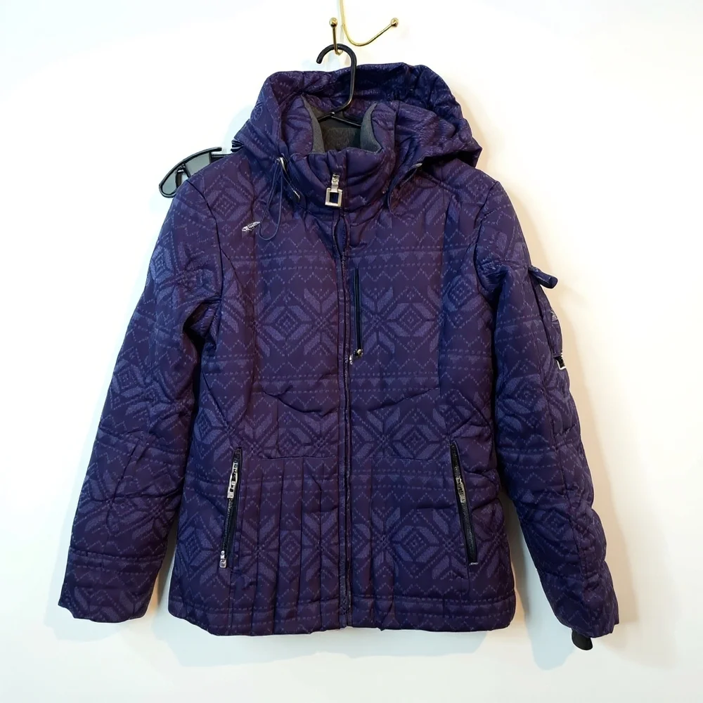 ZeroXposur Down Purple Ski & Snow Jacket Sz M